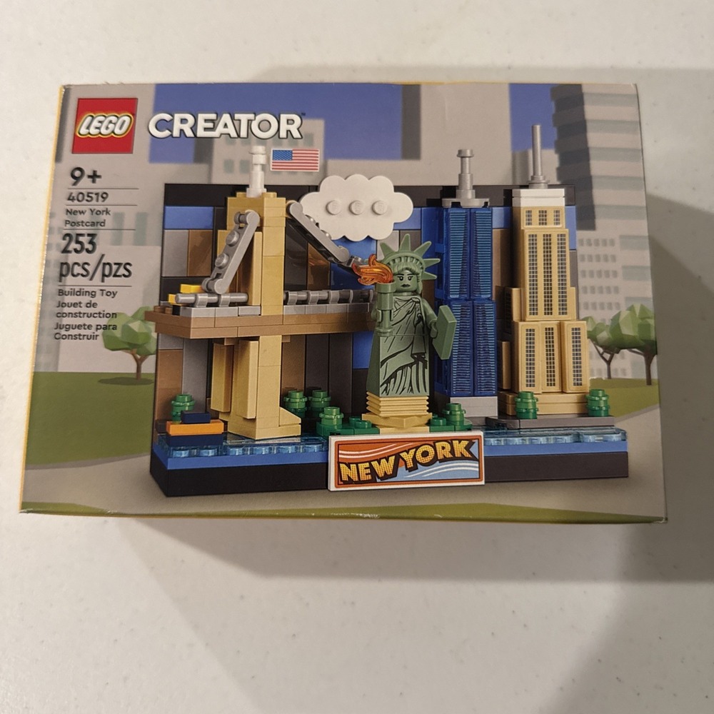 LEGO Creator New York Postcard 40519 Building Toy Set 253 Pieces New Sealed